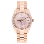 Rolex Datejust 178275F 31MM 2013 Pink Diamond Dial Rose Gold