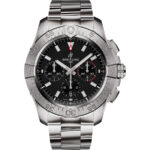 Breitling Avenger B01 Chronograph AB0147101B1A1 44mm Stainless Steel Black Dial