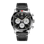 Breitling Classic AVI AB09451A1B1X1 41mm Black Dial Stainless Steel