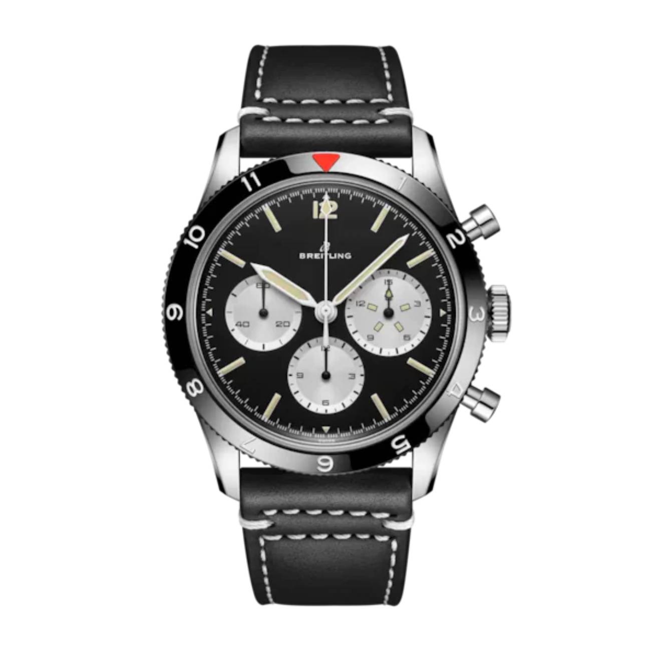 product665-breitling-classic-avi-ab09451a1b1x1-41mm-black-dial-stainless-steel-image1.jpg Breitling Classic AVI AB09451A1B1X1 41mm Black Dial Stainless Steel - Image 1