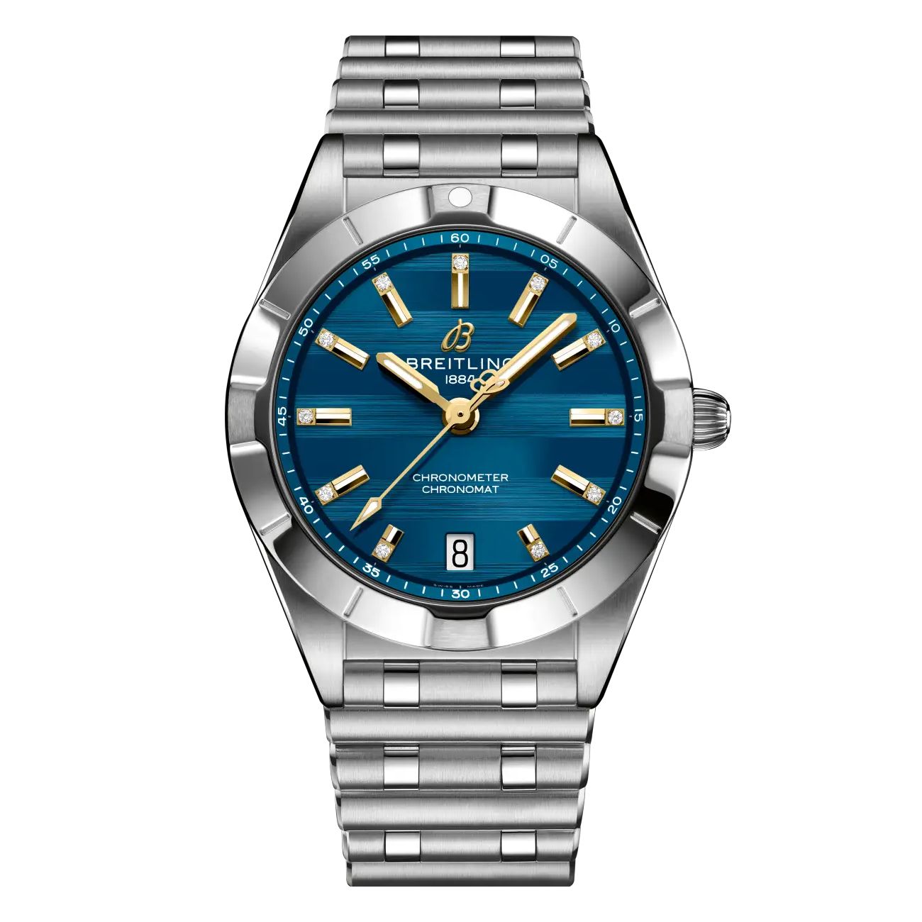 product683-breitling-chronomat-a773101b1c1a1-32mm-2025-blue-dial-steel-image1.jpg Breitling Chronomat A773101B1C1A1 32MM 2025 Blue Dial Steel - Image 1