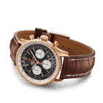 Breitling RB0121211B1P1 Navitimer B01 Chronograph 18K Rose Gold Black Dial 43mm - Image 4