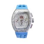 Richard Mille RM 011 Aftermarket Iced Out Diamonds Watch