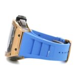 Richard Mille RM 11-02 Flyback Chronograph Dual Time Zone GMT Rose Gold Titanium Rubber Automatic Mens Watch - Image 6
