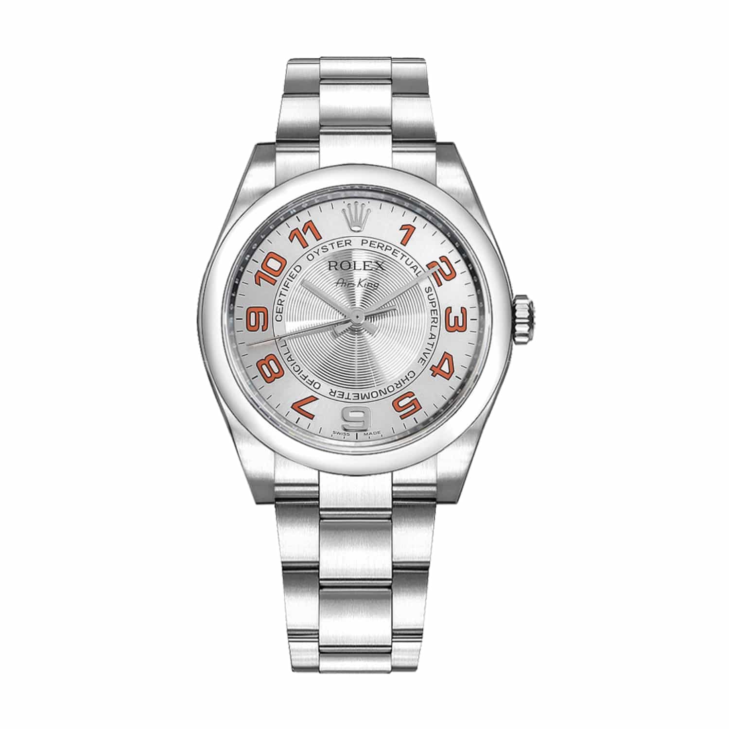 rolex-114200-air-king-silver-concentric.jpg Rolex 114200 Air King Silver Concentric - Image 1