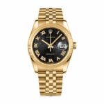 Rolex Datejust 116238-0073 Black Roman Dial