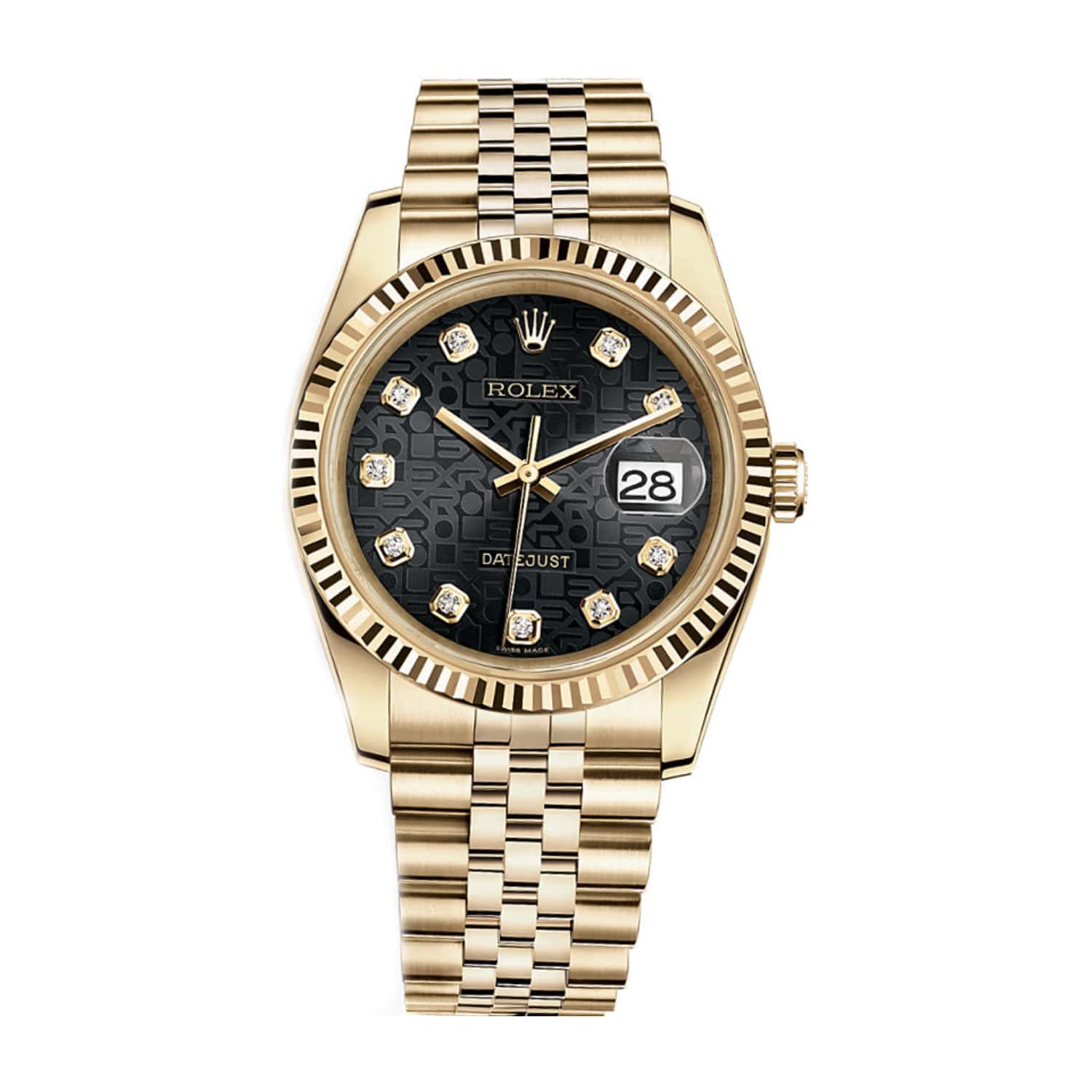 rolex-116238-0078-black-diamonds-dial.jpg Rolex Datejust 116238-0078 Black Diamonds Dial - Image 1