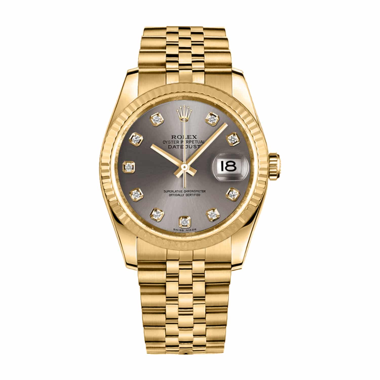 rolex-116238-0079-silver-diamonds-dial.jpg Rolex Datejust 116238-0079 Steel Diamonds Dial - Image 1
