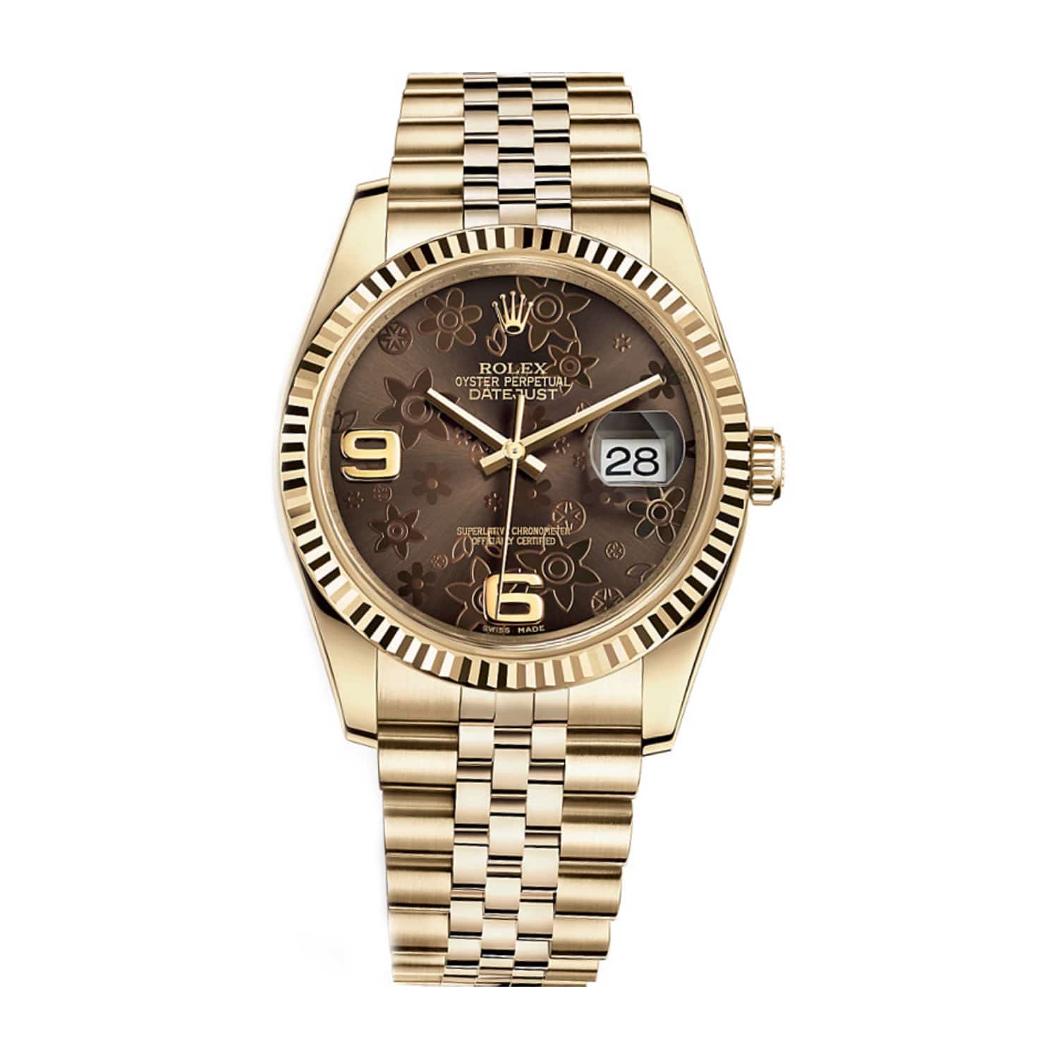 rolex-116238-0081-bronze-dial.jpg Rolex Datejust 116238-0081 Bronze Floral Dial - Image 1