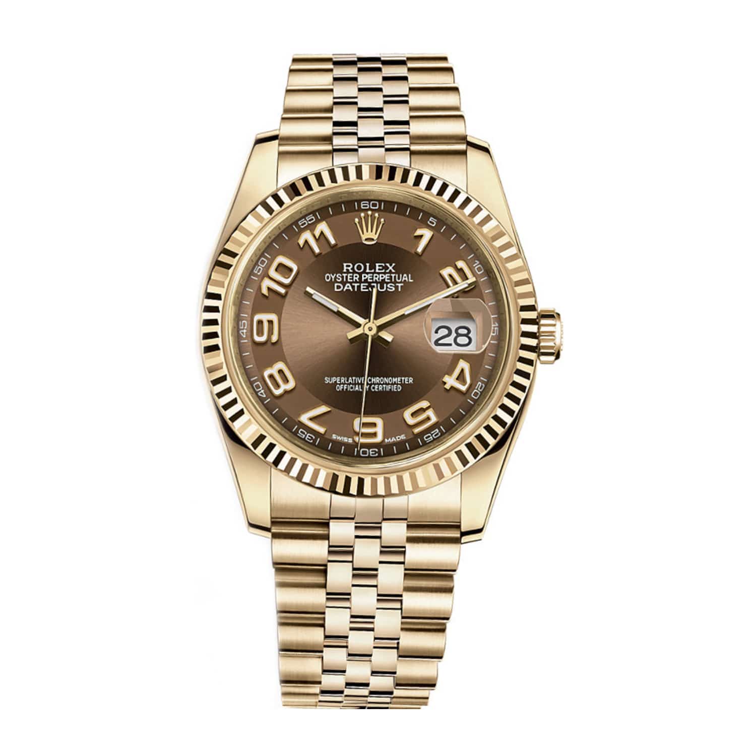 rolex-116238-chocolate-arabic-dial.jpg Rolex Datejust 116238 Chocolate Arabic Dial - Image 1
