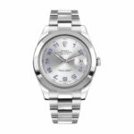Rolex Datejust 116300 Stainless Steel Silver Arabic Dial