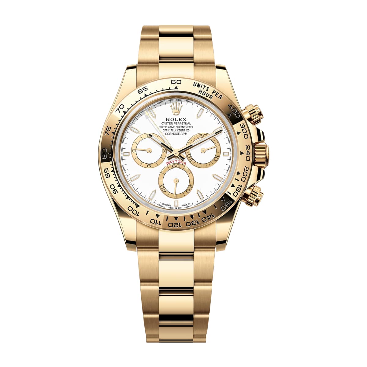 rolex-126508-001-white-dial.jpg Rolex Daytona 126508 White Dial Oyster Bracelet - Image 1