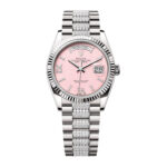 Rolex Day-Date 128239-0030 Pink Roman Dial