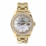 Rolex 18948 Day-Date Masterpiece MOP Diamond Dial & Bezel – 18kt Yellow Gold