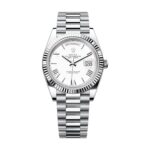 Rolex Day Date 228236-0010 White Roman Dial