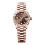 Rolex Lady-Datejust 279135RBR-0001 Chocolate Diamond Dial