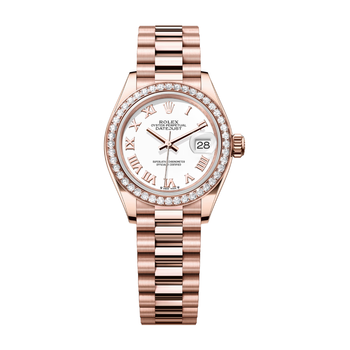 rolex-279135rbr-0023.jpg Rolex Lady-Datejust 279135RBR-0023 White Roman Dial - Image 1