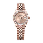 Rolex Lady-Datejust 279135RBR-0028 Rosé Roman Dial Jubilee Bracelet