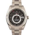Rolex Sky-Dweller 326939 42mm 18K White Gold Black Dial Watch