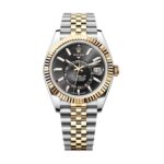 Rolex Sky-Dweller 336933-0004 Black Dial Jubilee Bracelet