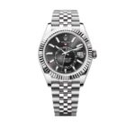Rolex Sky-Dweller 336934-0008 Black Dial Jubilee Bracelet