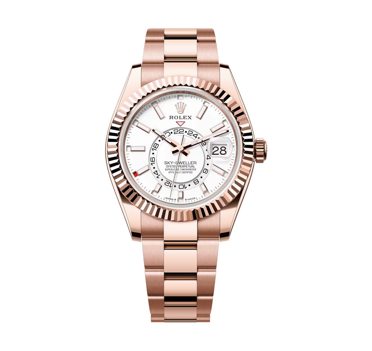 rolex-336935-sky-dweller-white-dial.jpg Rolex Sky-Dweller 336935-0003 White Dial 42mm - Image 1