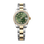 Rolex Datejust 278383RBR-0015 31mm Olive Green Dial Oyster Bracelet
