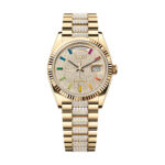 Rolex Day-Date 128238-0052 Diamond Dial & Bracelet