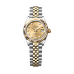 Rolex Lady-Datejust 279173-0011 Champagne Diamond Dial Jubilee Bracelet