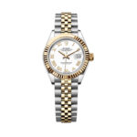 Rolex Lady-Datejust 279173-0023 White Roman Dial Jubilee Bracelet