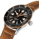 Breitling U10370121B1X1 Superocean Heritage’57 42mm Stainless Steel and 18K Red Gold Black Dial - Image 3