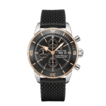 Breitling U13313121B1S1 Superocean Heritage Chronograph 44 Stainless Steel and 18K Red Gold Black Dial