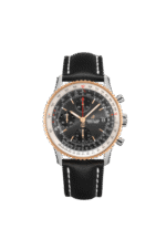 Breitling U13324211B1X2 Navitimer Chronograph Stainless Steel and 18K Red Gold 41mm Black Dial