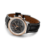 Breitling U13324211B1X2 Navitimer Chronograph Stainless Steel and 18K Red Gold 41mm Black Dial - Image 4