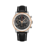 Breitling U13324211B1X2 Navitimer Chronograph Stainless Steel and 18K Red Gold 41mm Black Dial - Image 2