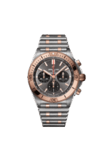 Breitling UB0134101B1U1 Chronomat B01 42 Stainless Steel and 18k Red Gold Anthracite grey dial