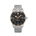Breitling UB2030121B1A1 Superocean Heritage B20 Automatic 44 Stainless Steel and 18K Red Gold Black Dial - Image 2