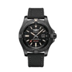 Breitling V17310101B1W1 Avenger Blackbird Black DLC Coated Titanium 48mm Black Dial