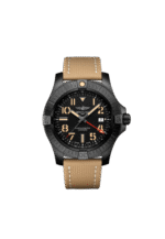 Breitling V32395101B1X1 Avenger Automatic GMT Night Mission Black DLC Coated Titanium 45mm Black